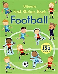 First Sticker Book Football (Paperback)