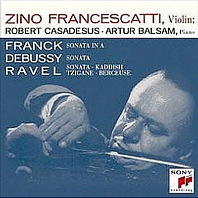 [중고] [수입] 프란체스카티 - 프랑크, 드뷔시, 라벨: 바이올린 소나타 (Franck, Debussy, Ravel : Violin Sonatas) (일본반)  