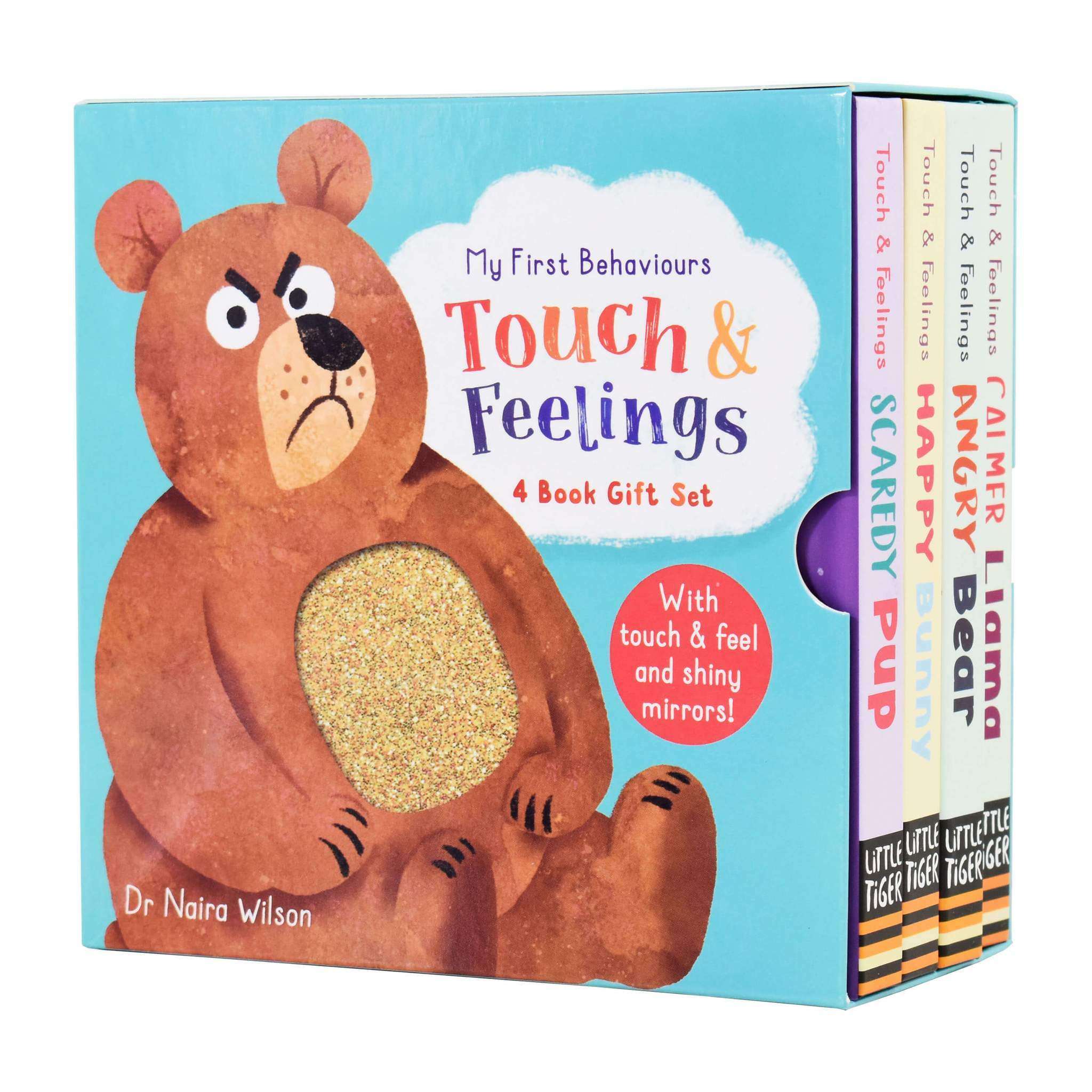 My First Behaviours Touch & Feelings 4 Books Gift Box Set (Board Book 4권)