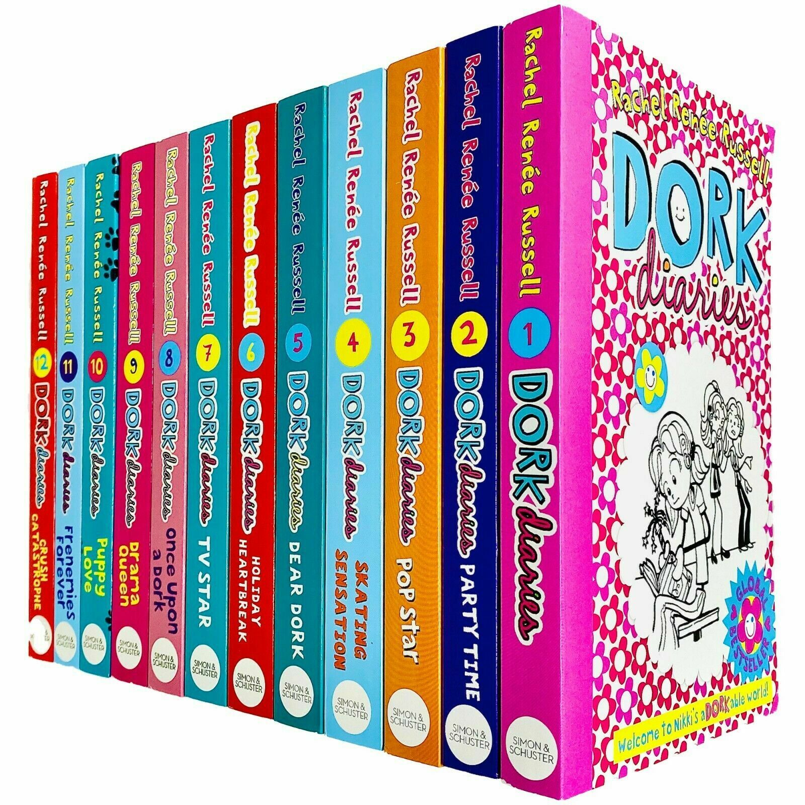 Dork Diaries 12 Books Collection Set (Paperback 12권)