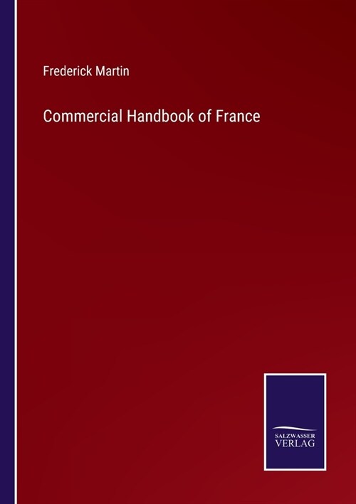 Commercial Handbook of France (Paperback)