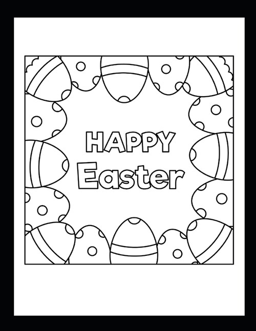 Easter Bunny Time Coloring Book (Paperback)