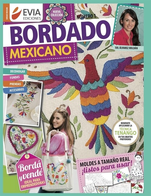 Bordado Mexicano 1: decohogar y accesorios (Paperback)