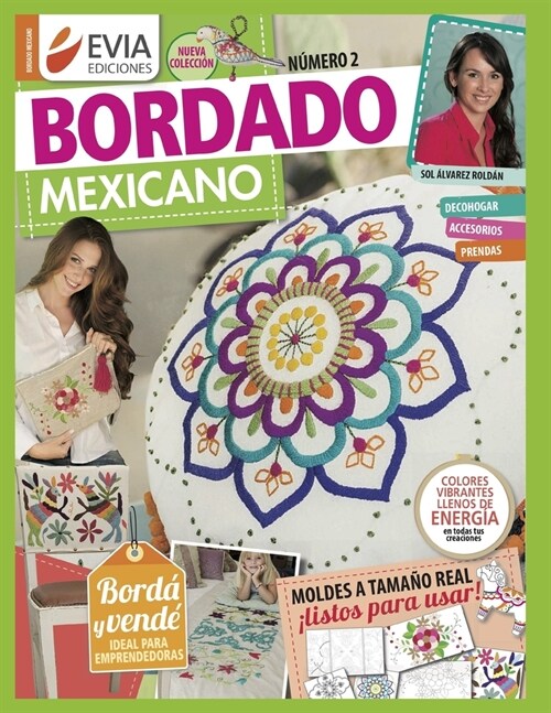 Bordado Mexicano 2: decohogar y accesorios (Paperback)