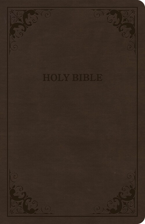 CSB Thinline Bible, Value Edition, Brown Leathertouch (Imitation Leather, Value)