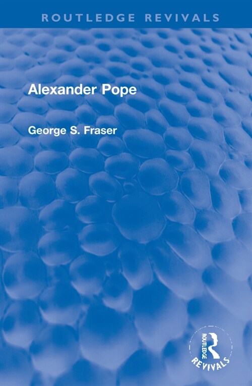 Alexander Pope (Hardcover)