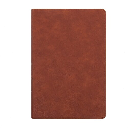 NASB Giant Print Reference Bible, Burnt Sienna Leathertouch, Indexed (Imitation Leather)