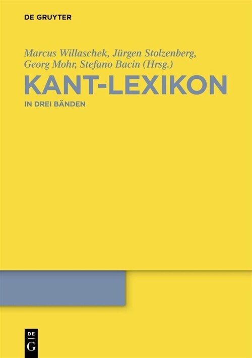Kant-Lexikon (Hardcover)