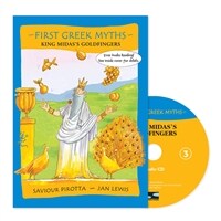 First Greek Myths 3 : King Midas's Goldfingers (Paperback + CD + QR Audio)