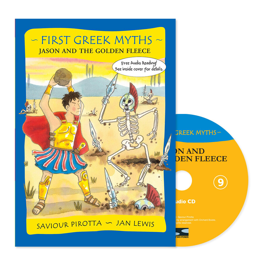 First Greek Myths 9 : Jason and the Golden Fleece (Paperback + CD + QR Audio)