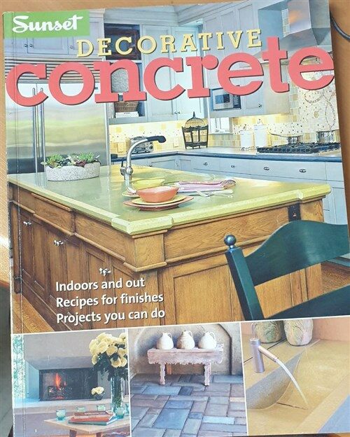 [중고] Sunset Decorative Concrete (Paperback)