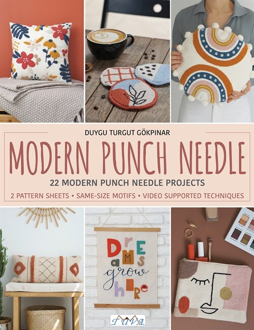 Modern Punch Needle: Modern and Fresh Punch Needle Projects (Paperback)