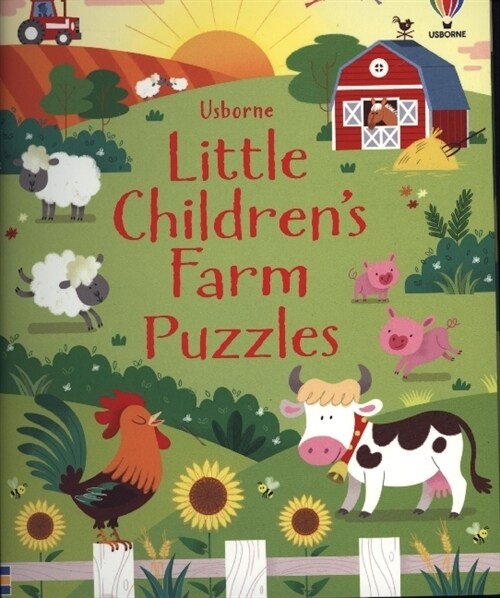 Little Childrens Farm Puzzles (Paperback)