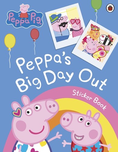 Peppa Pig: Peppas Big Day Out Sticker Scenes Book (Paperback)