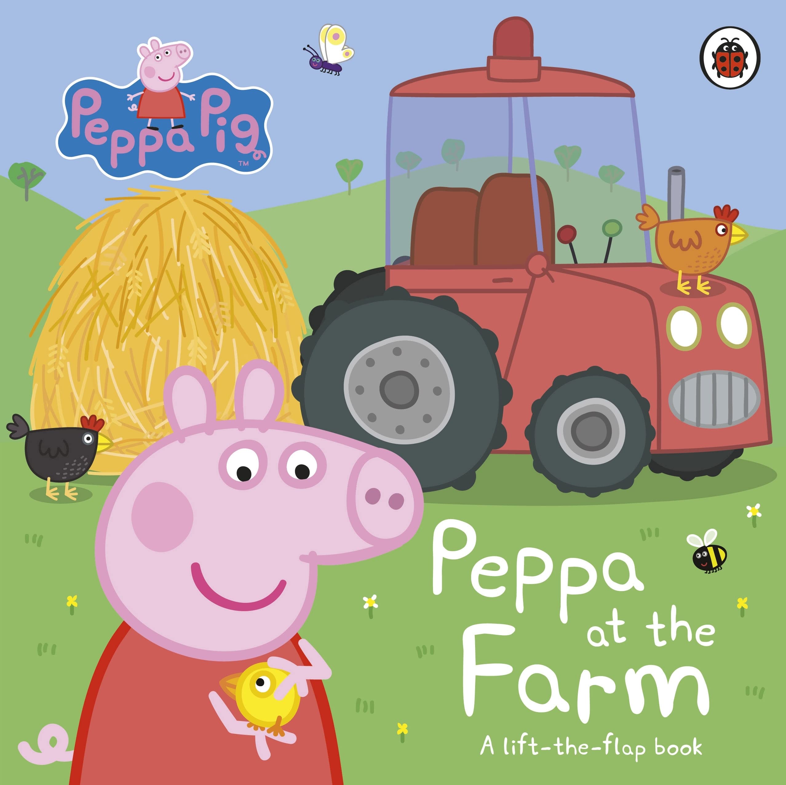 Peppa Pig: Peppa at the Farm : A Lift-the-Flap Book (Board Book)