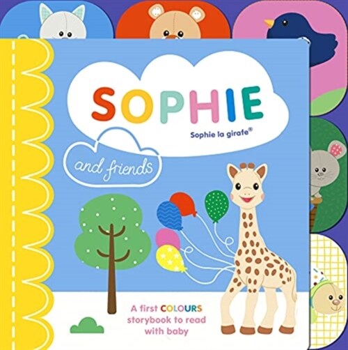 Sophie la girafe: Sophie and Friends : A Colours Story to Share with Baby (Board Book)