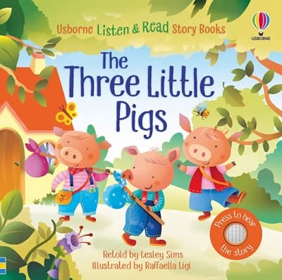 Listen and Read: The Three Little Pigs (Board Book)