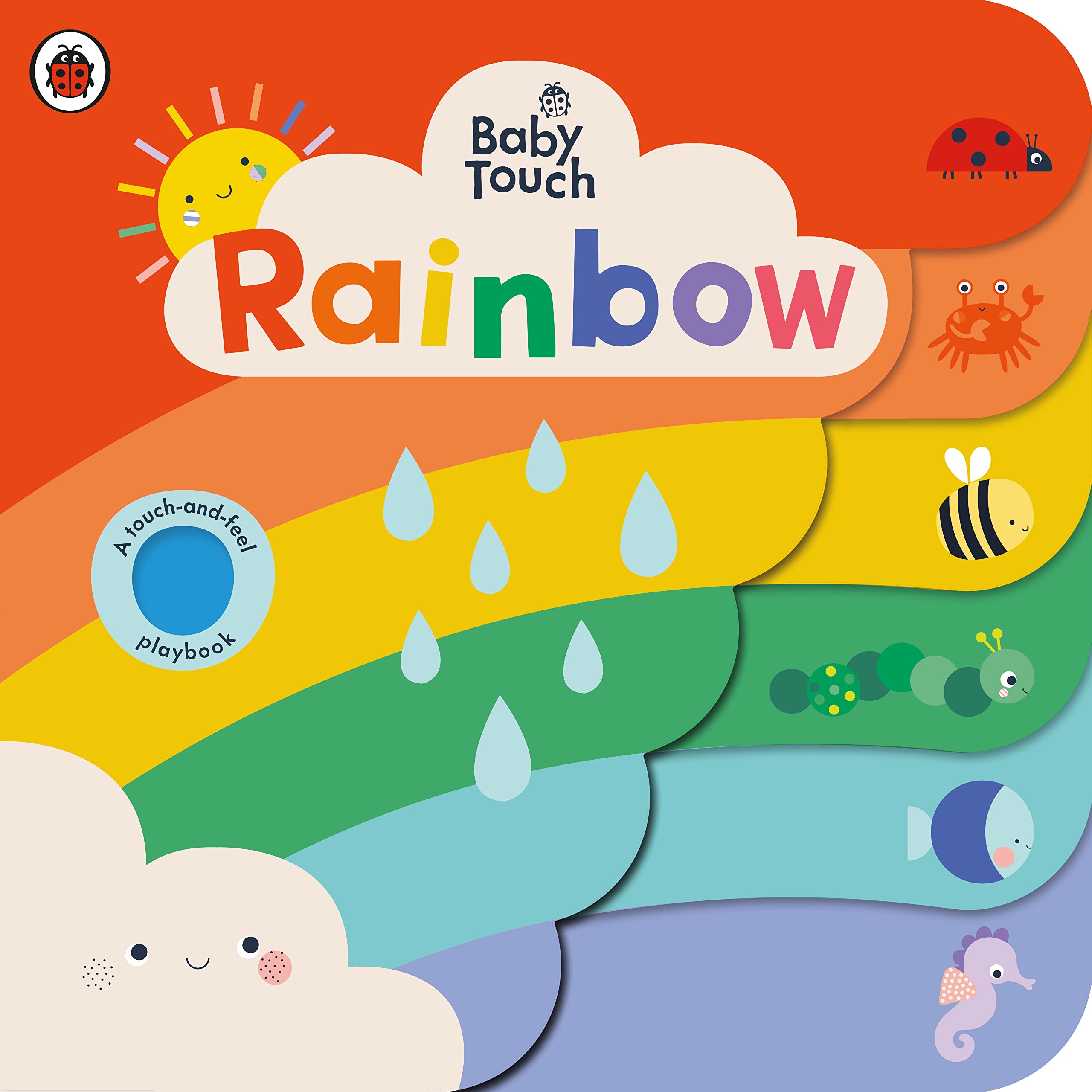 Baby Touch: Rainbow : A touch-and-feel playbook (Board Book)