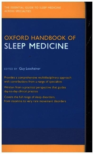 Oxford Handbook of Sleep Medicine (Part-work (fascA­culo))