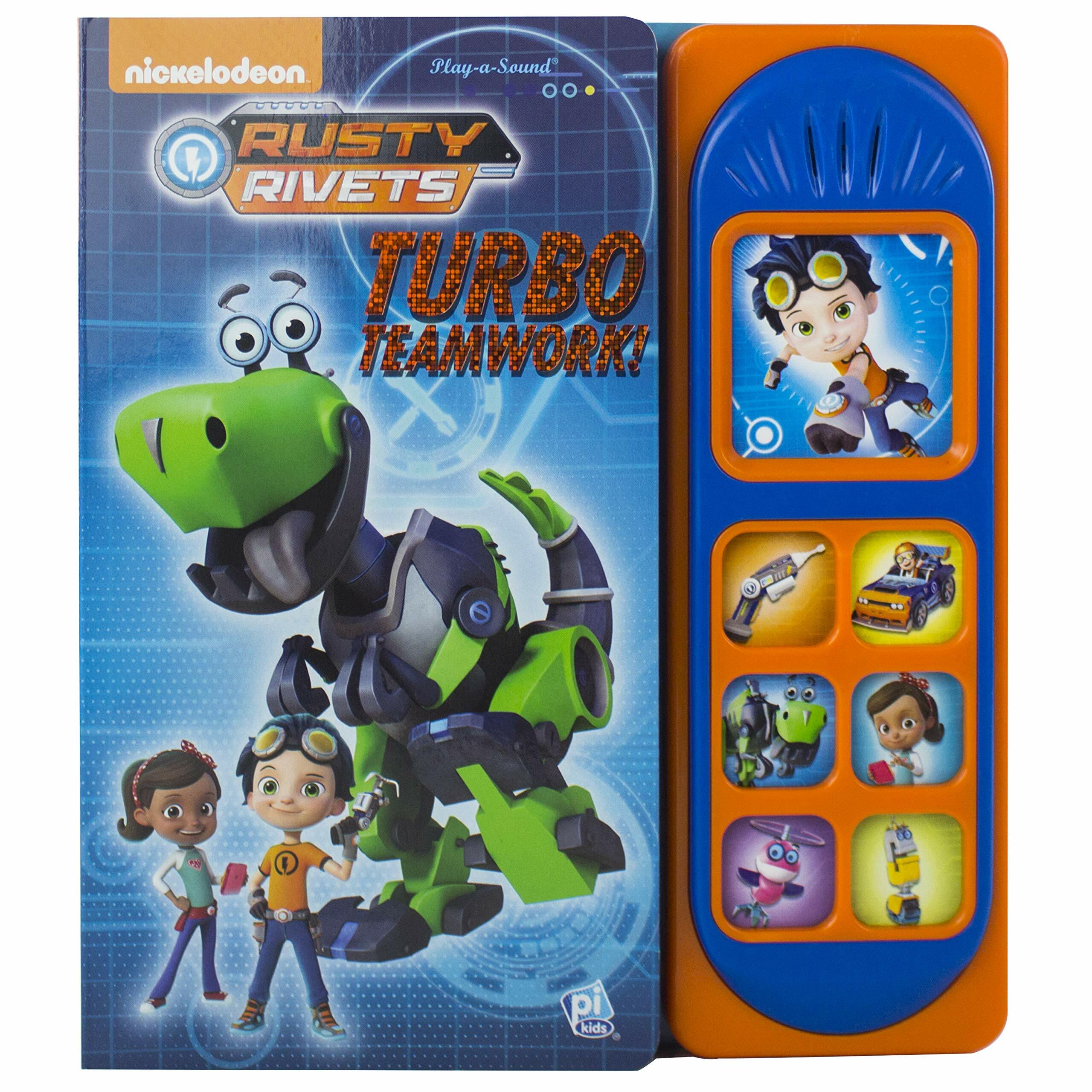 Nickelodeon Rusty Rivets: Turbo Teamwork! Little Sound Book (Board Book)