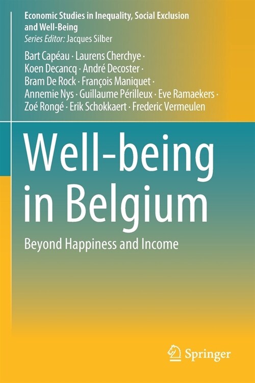 Well-being in Belgium: Beyond Happiness and Income (Paperback)