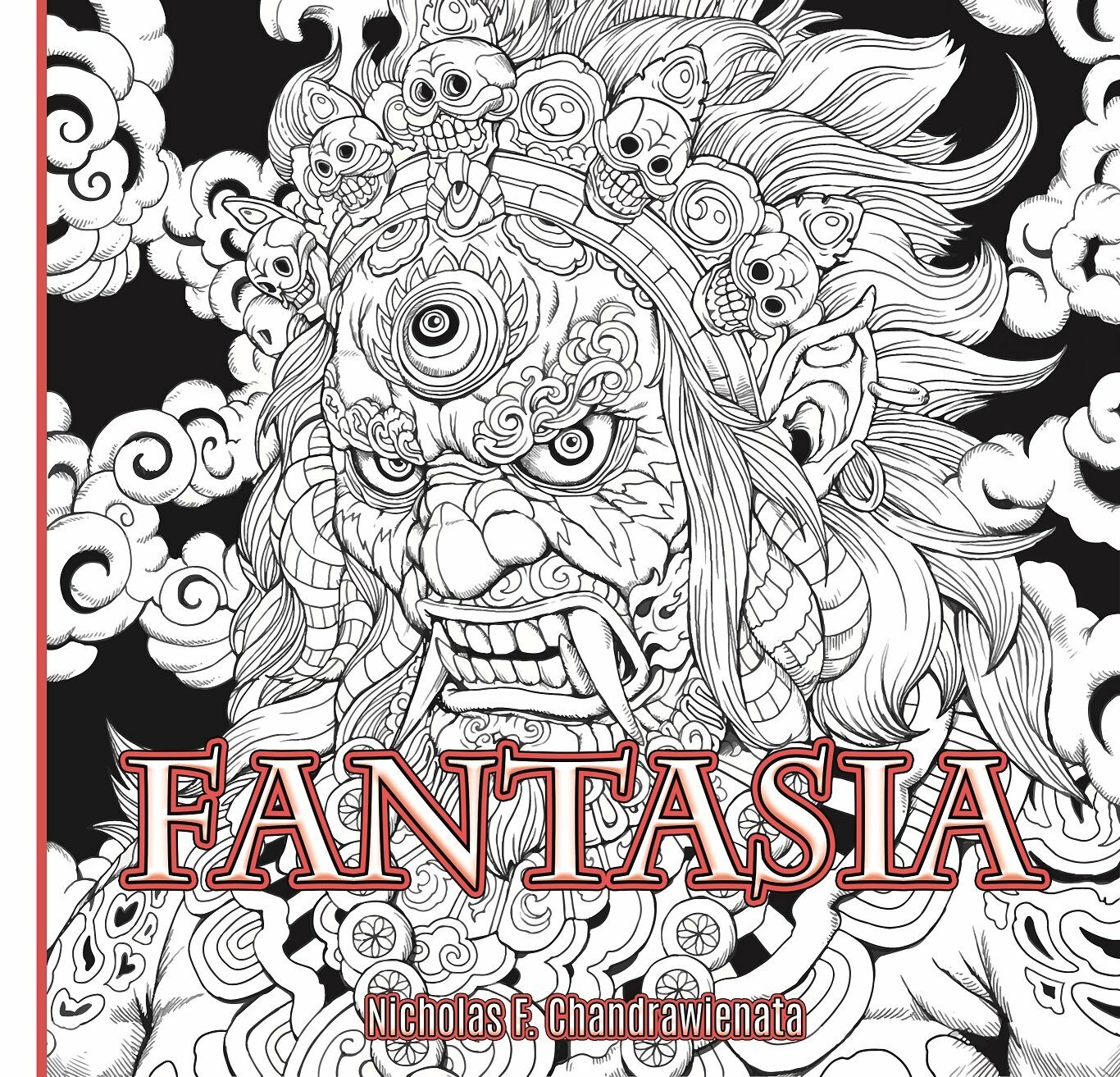 Fantasia Anti-Stress Adult Coloring Book (Paperback)