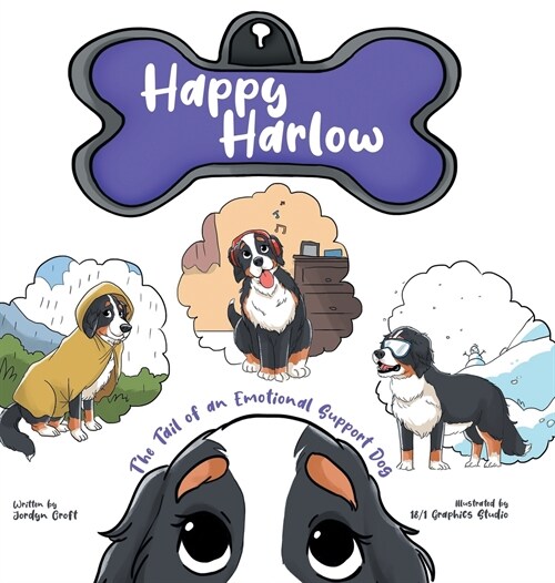 Happy Harlow: The Tail of an Emotional Support Dog (Hardcover)