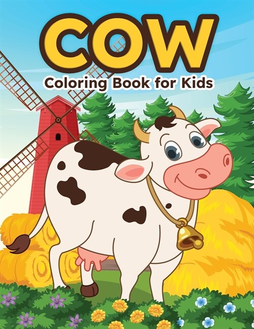 Cow Coloring book for Kids (Paperback)