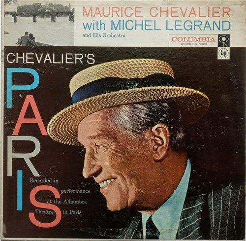 [중고] LP(수입) 모리스 슈발리에 Maurice Chevalier: Maurice Chevalier with Michel Legrand