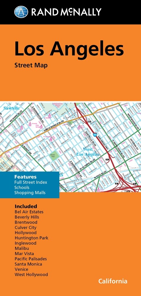 Rand McNally Folded Map: Los Angeles Street Map (Mass Market Paperback)