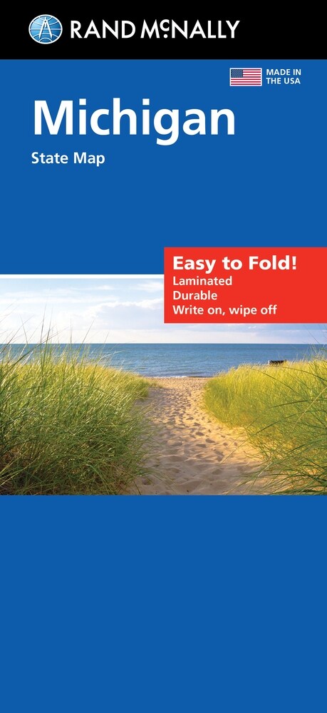 Rand McNally Easy to Fold: Michigan State Laminated Map (Folded)