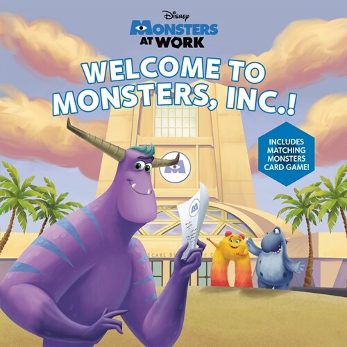 Welcome to Monsters, Inc.! (Disney Monsters at Work) (Paperback)