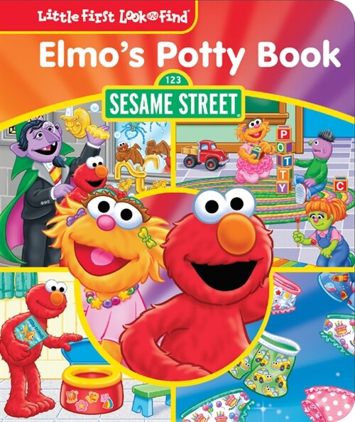 Sesame Street: Elmos Potty Book Little First Look and Find: Little First Look and Find (Board Books)