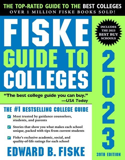 [중고] Fiske Guide to Colleges 2023 (Paperback, 39, Revised)