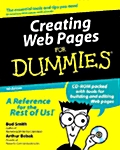 [중고] Creating Web Pages for Dummies (Paperback, CD-ROM, 5th)