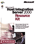 Microsoft Host Integration Server 2000 Resource Kit (Paperback, CD-ROM)