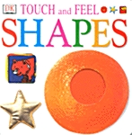 [중고] DK Touch and Feel : Shapes (Boardbook)