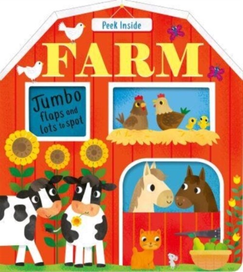 Peek Inside: Farm (Board Book)
