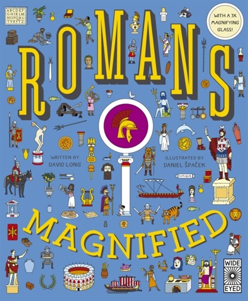 Romans Magnified : With a 3x Magnifying Glass! (Hardcover)