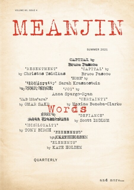 Meanjin Vol 80, No 4 (Paperback)