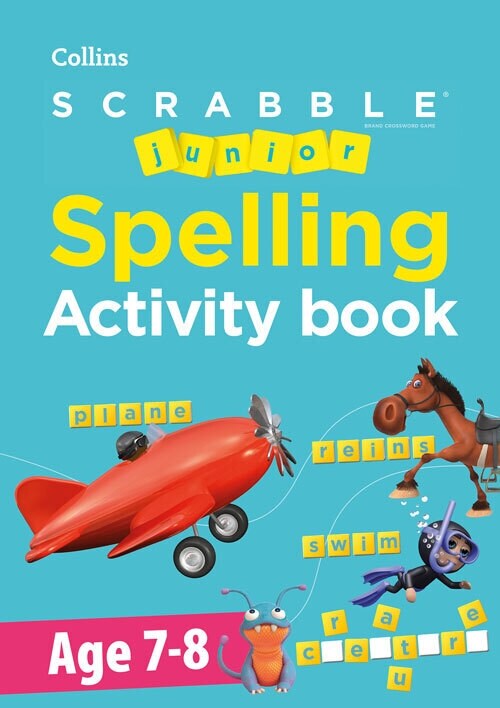 SCRABBLE™ Junior Spelling Activity Book Age 7-8 (Paperback)