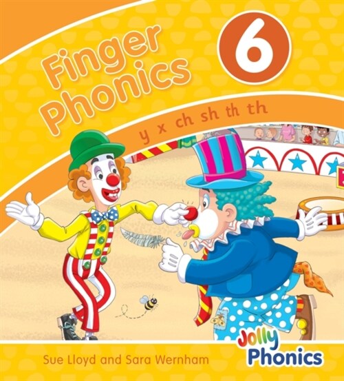 Finger Phonics Book 6 : in Precursive Letters (British English edition) (Board Book)
