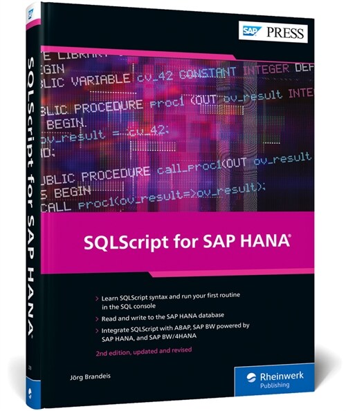 Sqlscript for SAP Hana (Hardcover)