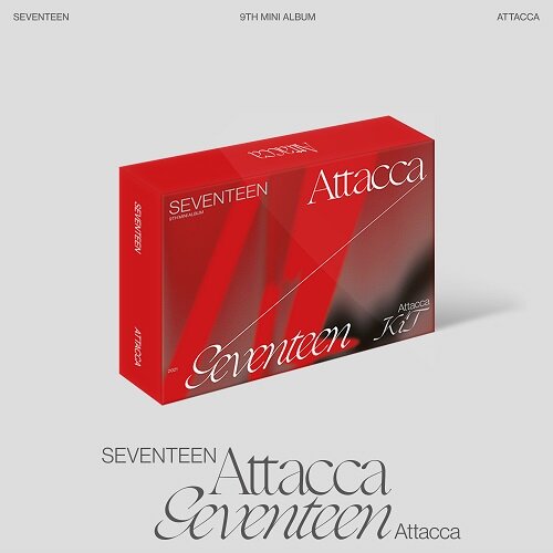 [키트 형태] 세븐틴 - 미니 9집 Attacca [키노앨범][리뉴얼]