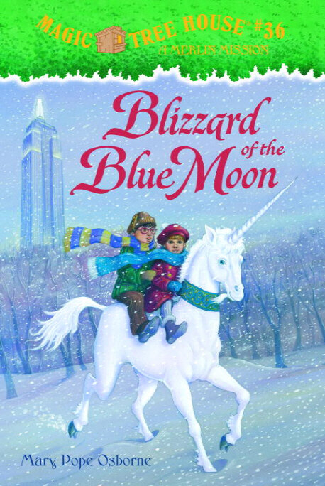 [중고] Magic Tree House #36 : Blizzard of the Blue Moon (Paperback)