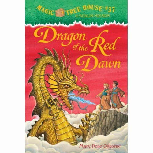 [중고] Magic Tree House #37 : Dragon of the Red Dawn (Paperback)