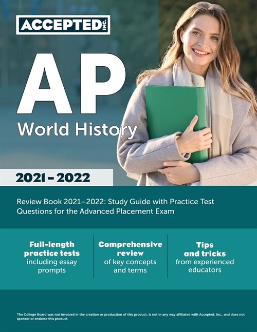 AP World History Review Book 2021-2022: Study Guide with Practice Test Questions for the Advanced Placement Exam (Paperback)