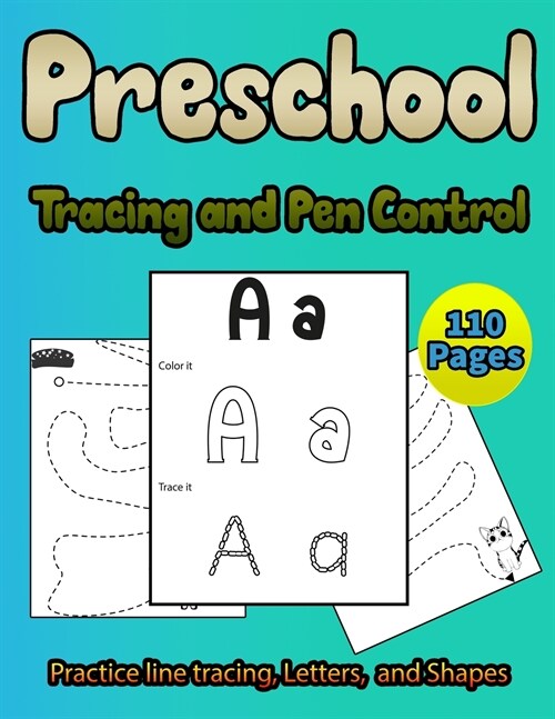 Alphabet Tracing Book: Learning - Tracing - Coloring Book (Paperback)