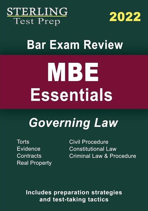 Bar Exam Review MBE Essentials: Governing Law for Bar Exam Review (Paperback)