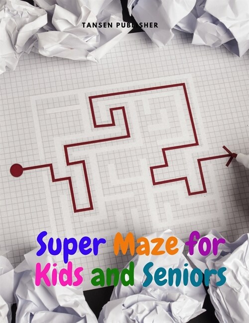 Super Maze for Kids and Seniors (Paperback)